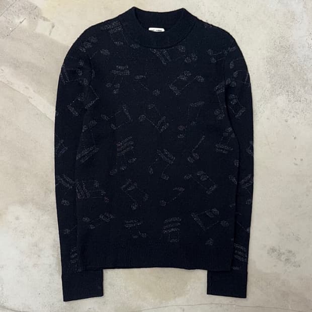 [M] AW16 ‘Music Note‘ Saint Laurent Knit