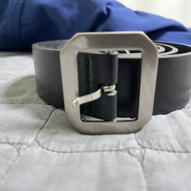 도프제이슨 카우하이드 개리슨 벨트 BLACK