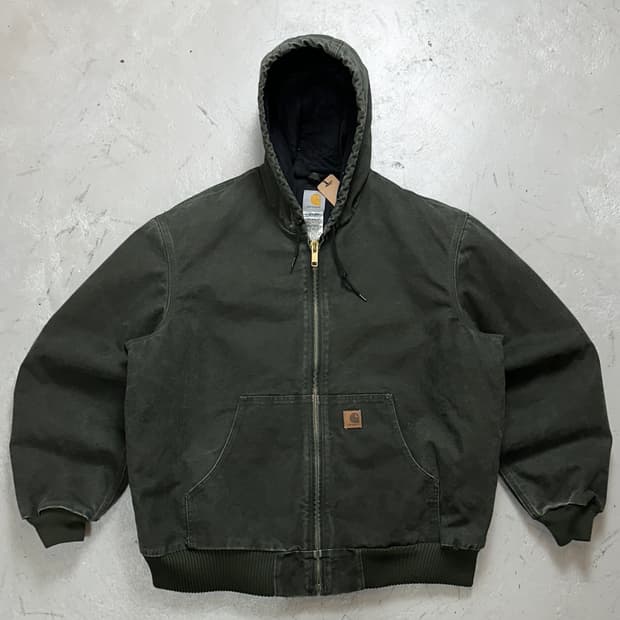 OG 칼하트 J130 액티브 자켓 칼하트 MOS 모스그린