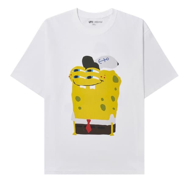 유니클로 cpfm 스폰지밥 L