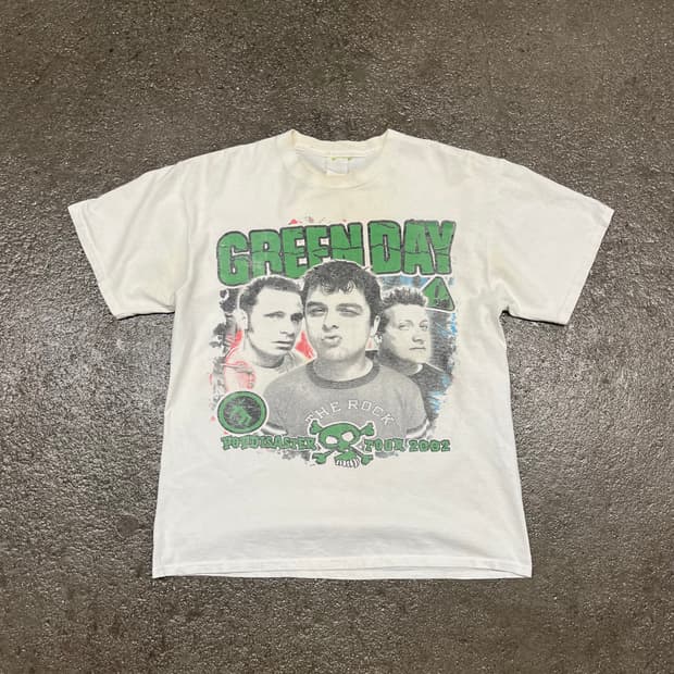 2002 그린데이 투어 티셔츠 (105)