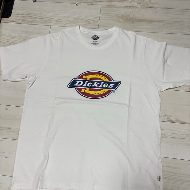 디키즈 트리 로고 티셔츠 화이트 2XL