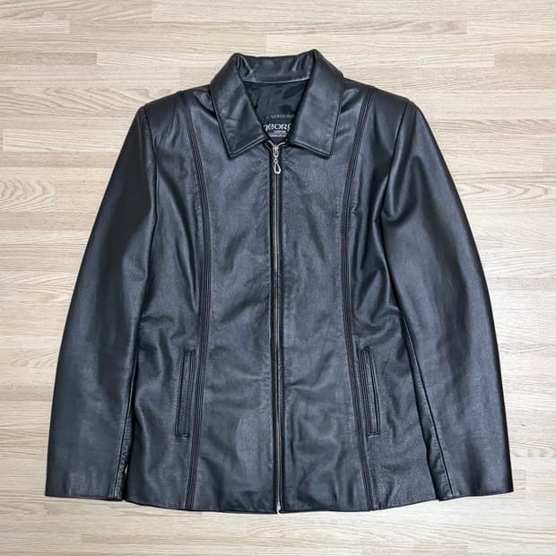 Leather jacket(우루과이 생산, 소가죽)