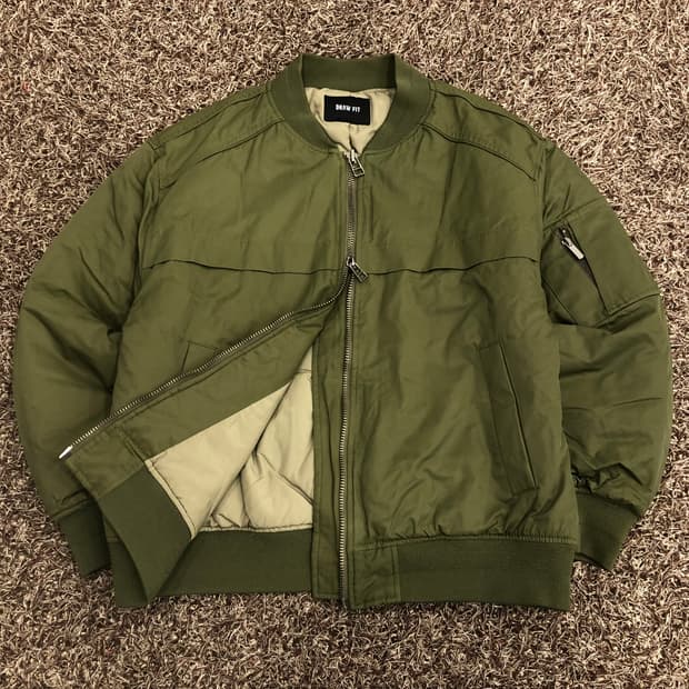 드로우핏 투웨이 봄버 MA-1 항공 점퍼 마원