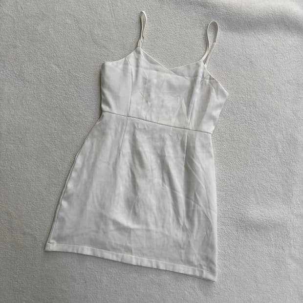 실측확인 빈티지 여성 민소매 미니 원피스 0413T