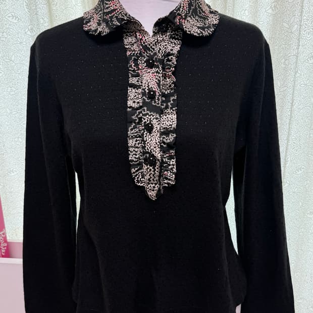 Vintage oriental black Tee
