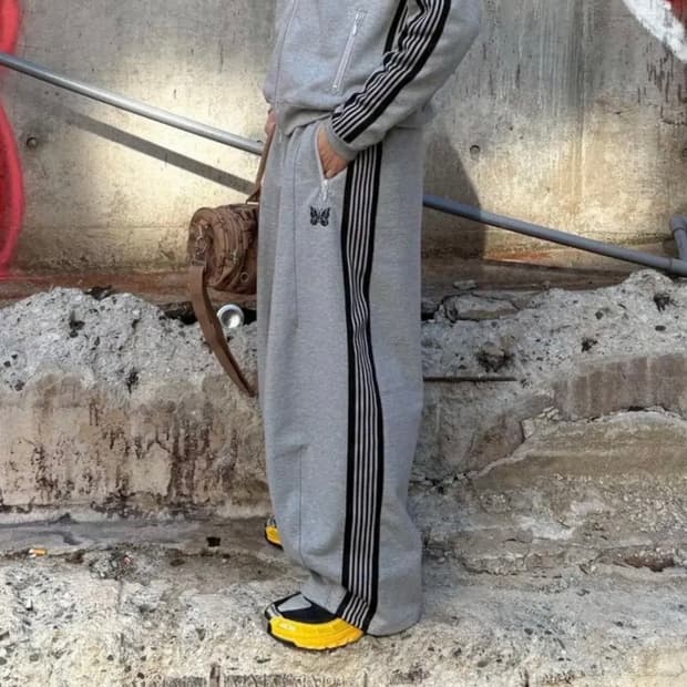 니들스 26ss HD 코튼 팬츠 그레이