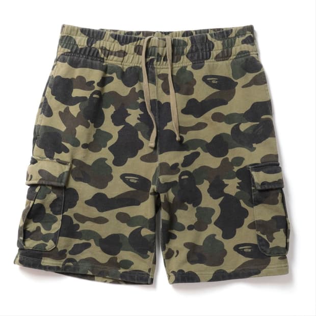 베이프 Bape 1st Camo Cargo Shorts