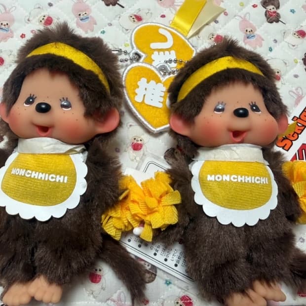 해피컬러 몬치치 남아(노랑이/새상품)