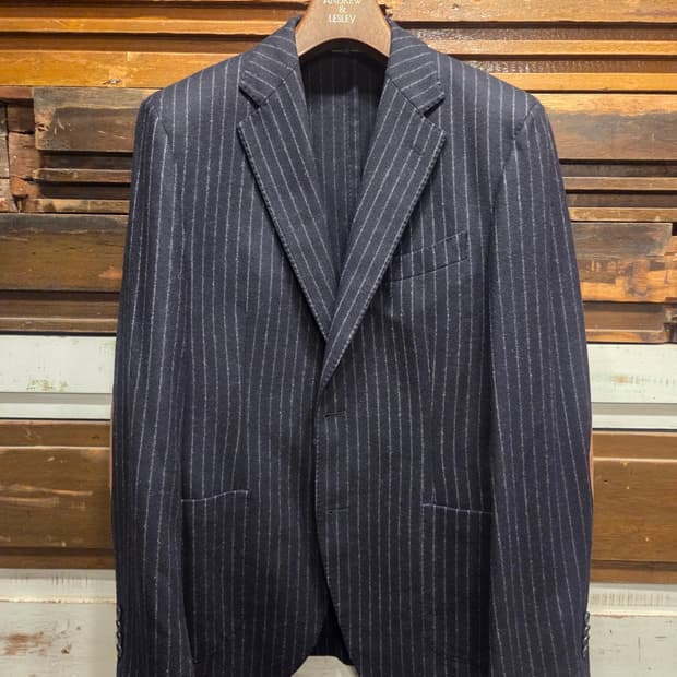 브루이어 이탈리아 직수입 플란넬자켓 