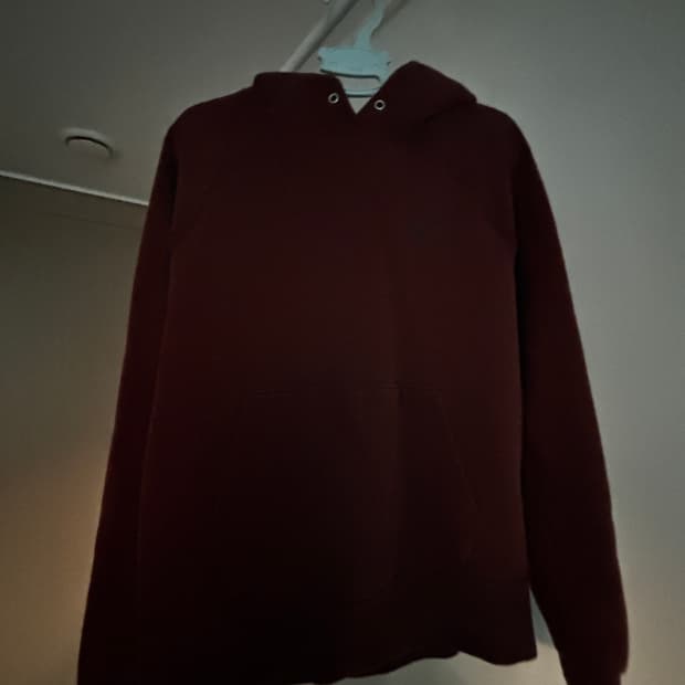 나이키acg 버건디 후드티