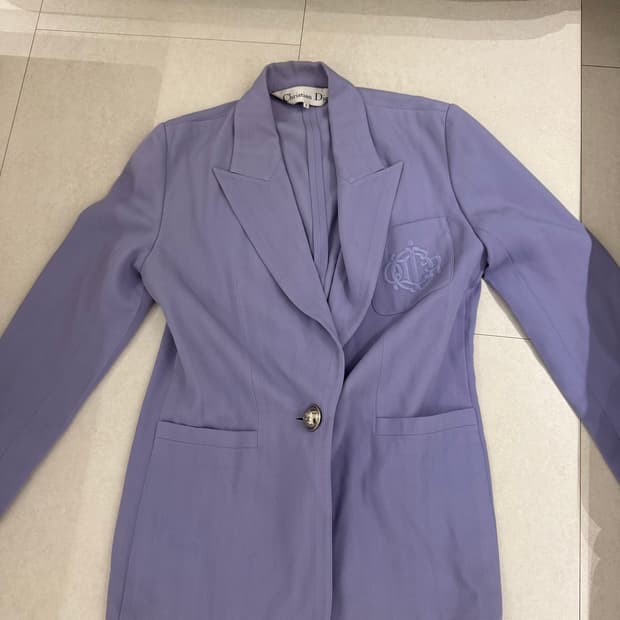Dior 크리스찬 디올 빈티지 바이올렛 자켓