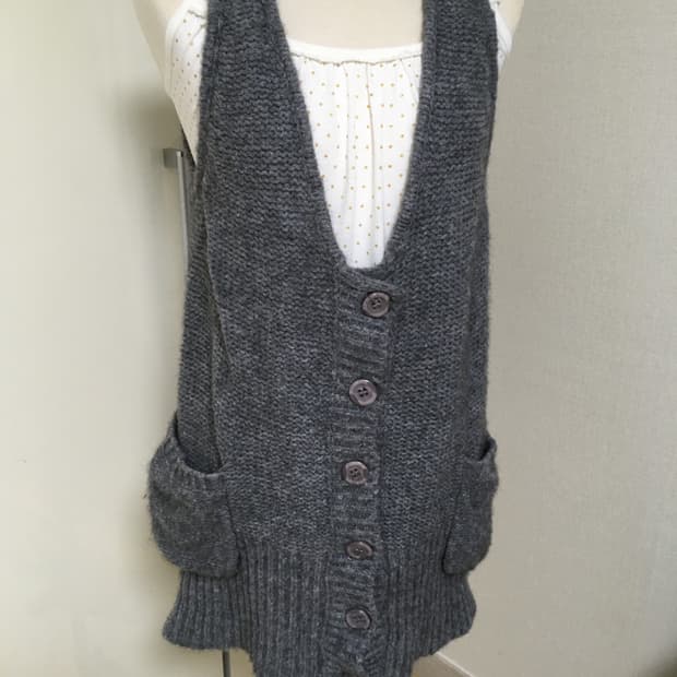 일본vtg 모리걸 니트베스트