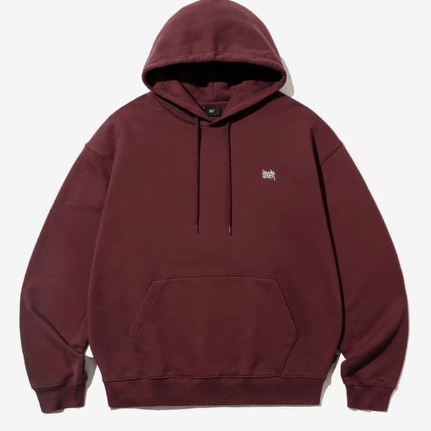 브라운브레스 TAG HOODIE - BURGUNDY