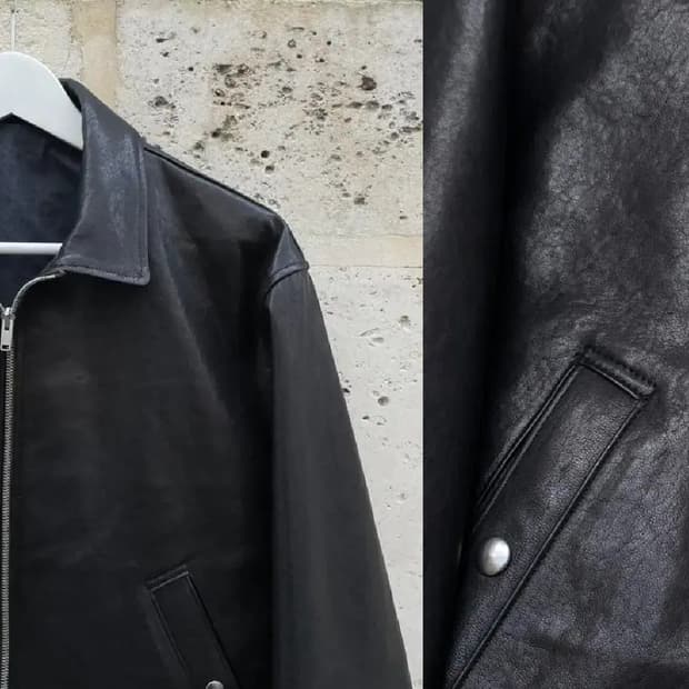 DRE Project PL-jacket 가죽 자켓