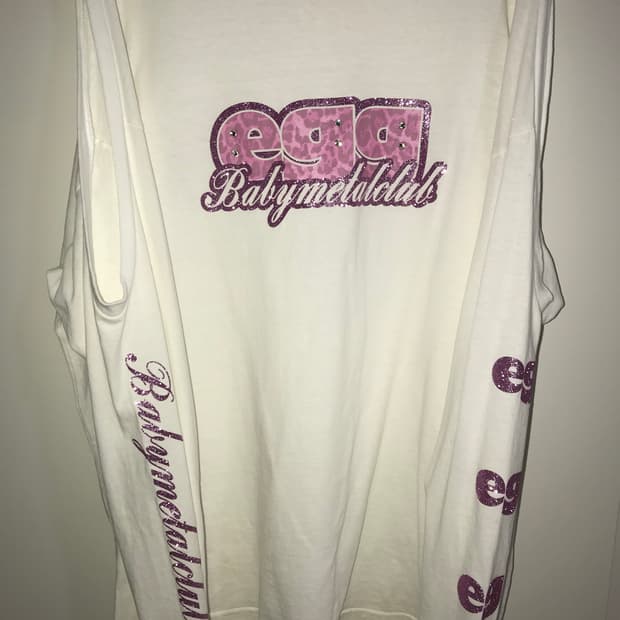 베이비메탈클럽 에그 콜라보 롱슬리브 갸루