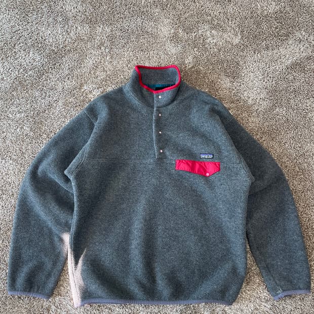 90s Patagonia synchilla 빈티지 신칠라 네이비