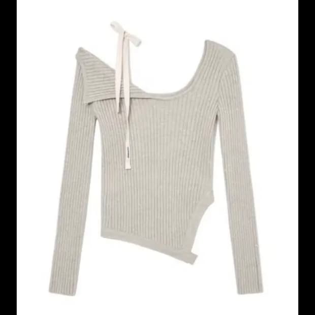 Glowny 아이사 오트밀 니트 