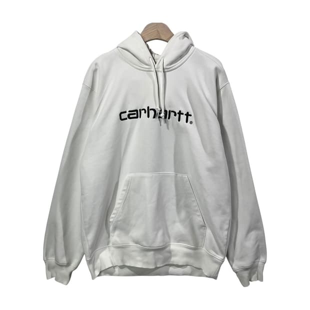 [Carhartt wip] 칼하트 로고자수 후드티셔츠