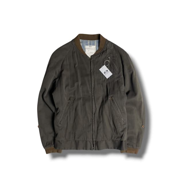 ppcm 스티치 포인트 코튼 실크 블렌드 자켓