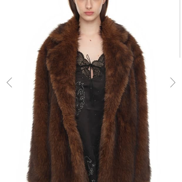 투머치택스 폭스 퍼 자켓 