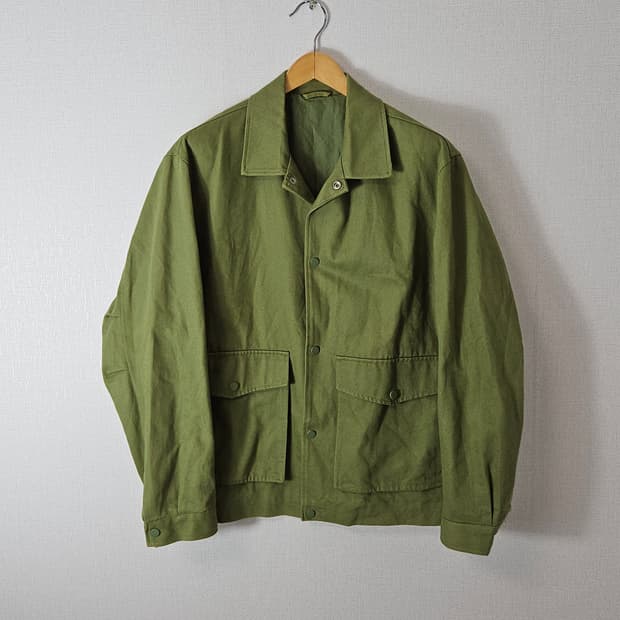 자라 ZARA 옴므 올리브그린 워크자켓 헌팅 XL