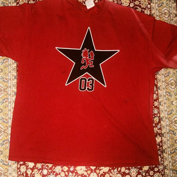 (3xl) vintage i.c.p rap tee / band tee
