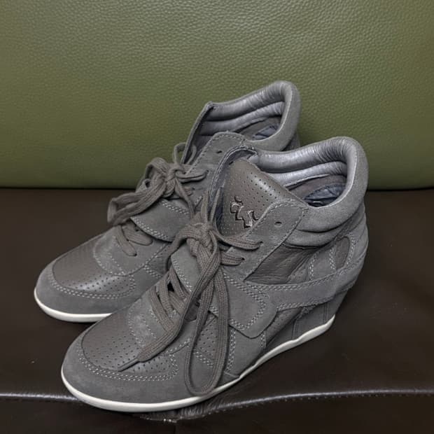 Ash 아쉬 스웨이드 그레이 37 size
