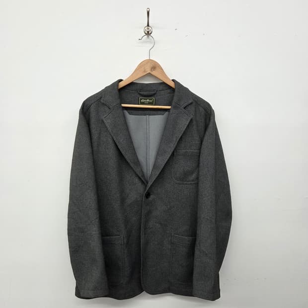 에디바우어 그레이 블레이저 자켓 남m