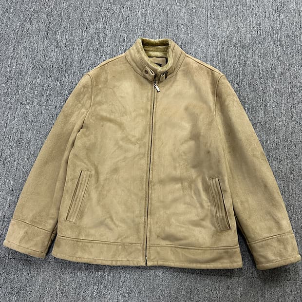 빈티지 비건 무스탕 자켓 100