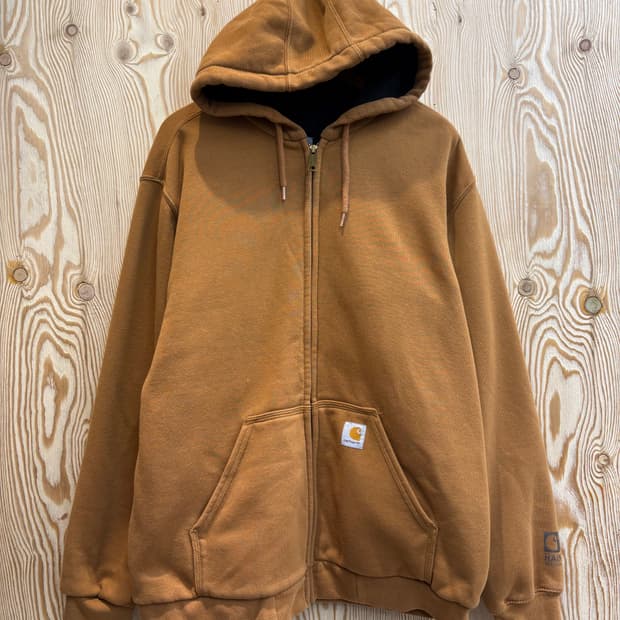 칼하트 레인디펜더 써멀 후드집업