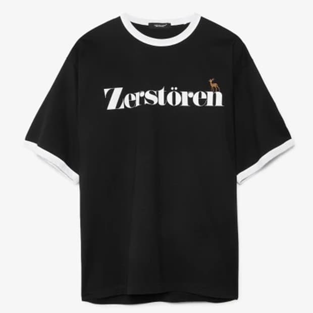 [4] 언더커버 Zerstoren UC1A4803 티셔츠 블랙