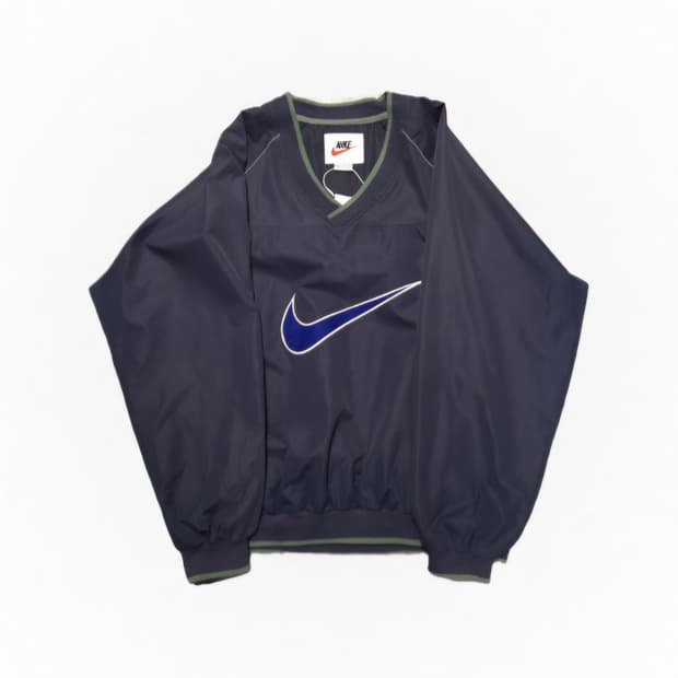 나이키 네이비 빅로고 웜업 XL