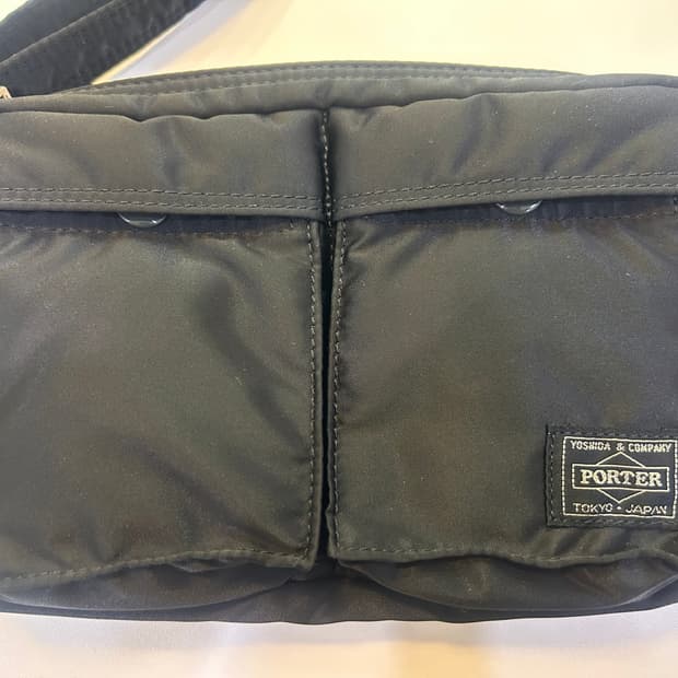 포터 탱커 숄더백 블랙