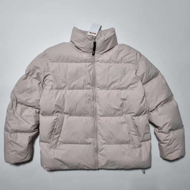 노스페이스 화이트 패딩