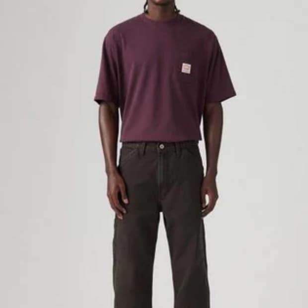 리바이스 남성 568 루즈 스트레이트 카펜터 데님 팬츠 558490065