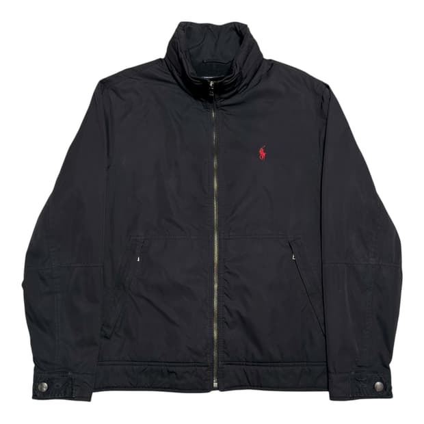 Polo Ralph Lauren 블랙 폴리쉘 자켓
