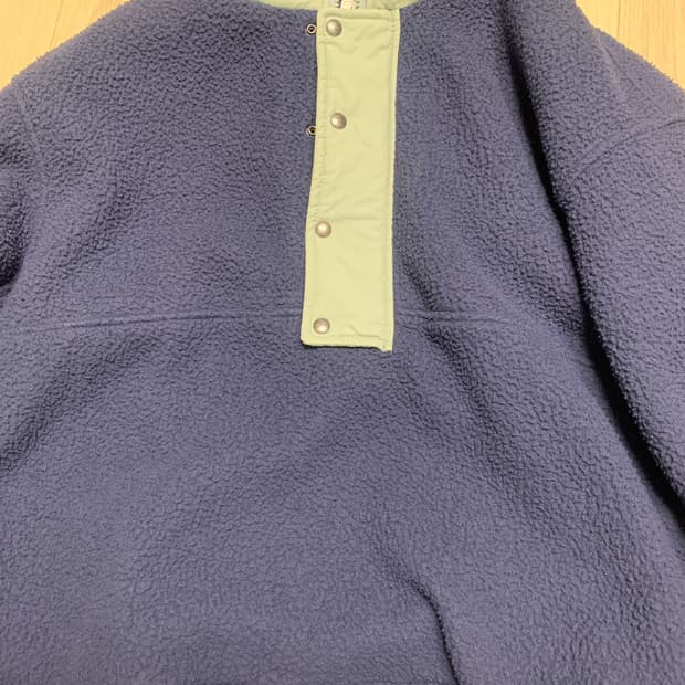 카키스 캠퍼 풀오버 플리스 L