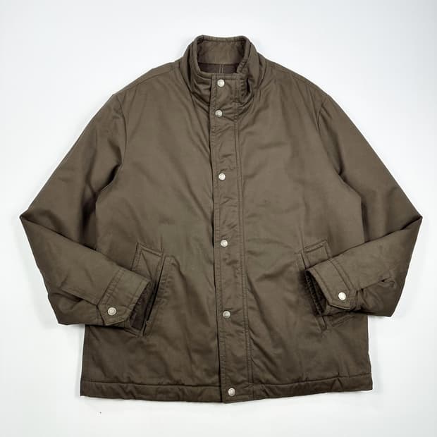 헨리코튼 클래식 누빔 자켓 점퍼 브라운 L