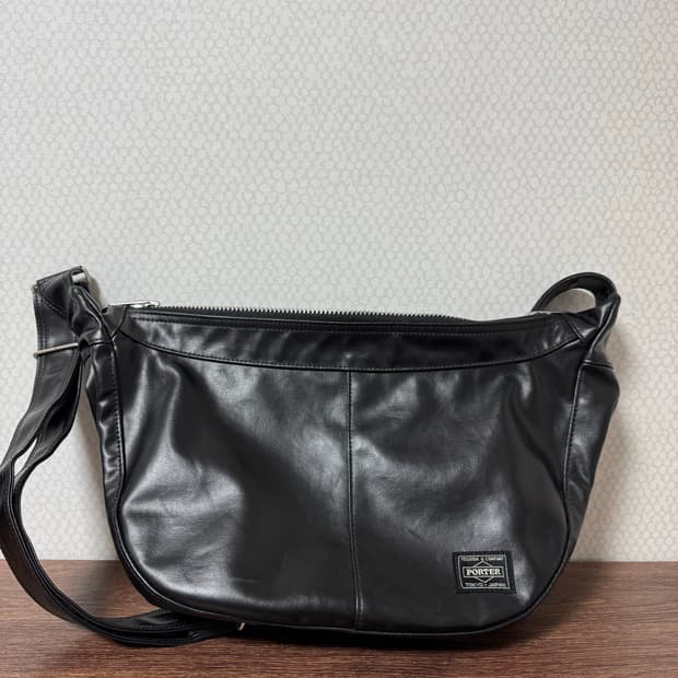 포터 프리스타일 숄더백 블랙 707-07186