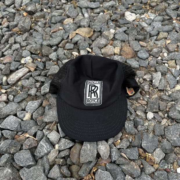 90's usa rolls-royce trucker cap