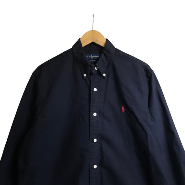 폴로 랄프로렌 네이비 단색셔츠