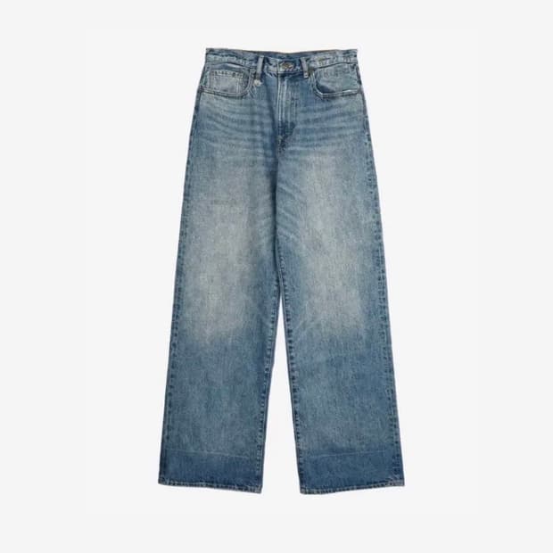 R13 D'ARCY LOOSE JEANS, LENA BLUE