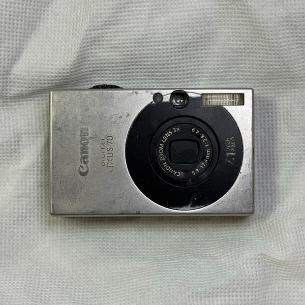 캐논 익서스70 블랙 빈티지 디카 ixus70
