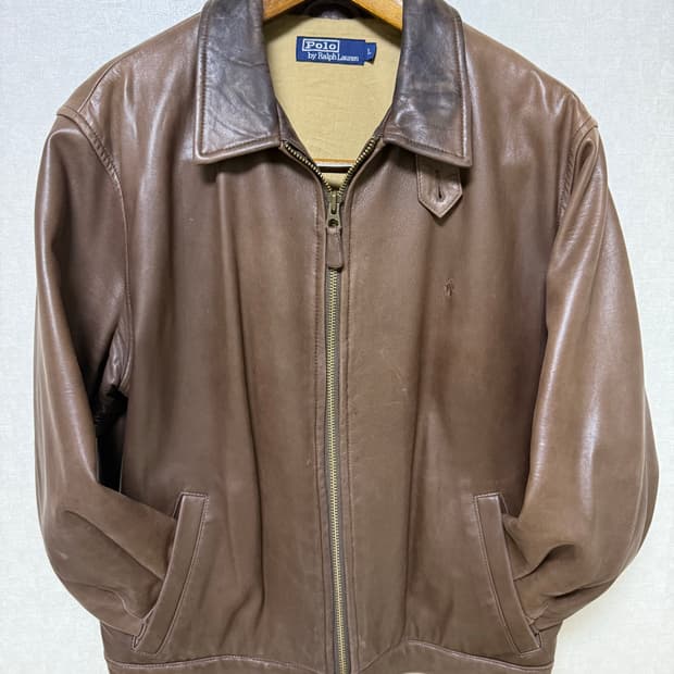폴로 맥스웰 가죽자켓