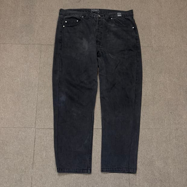 90’s VERSACE 베르사체 진스 꾸뛰르 블랙 흑청 데님 