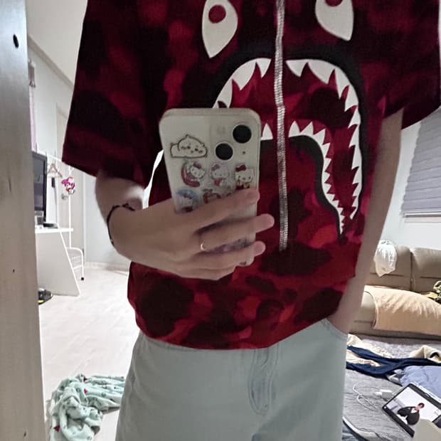 베이프 샤크 반팔