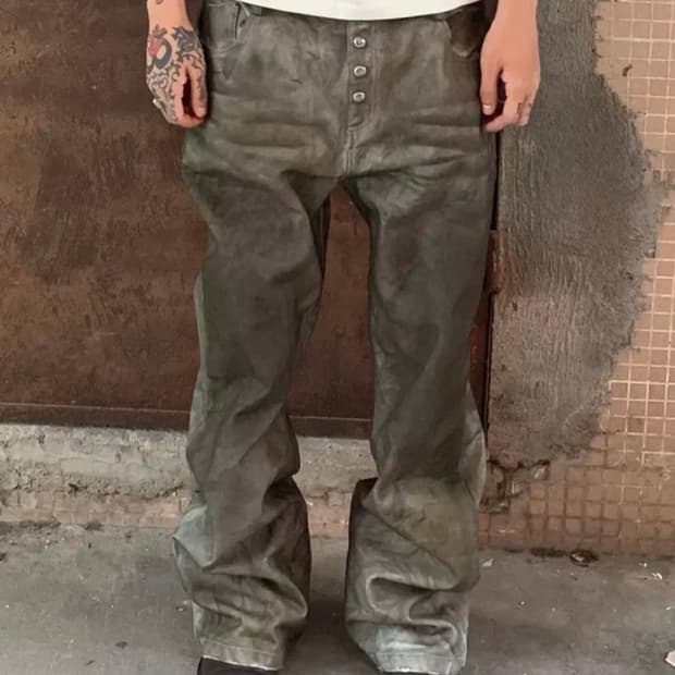 No e mosen 플레어 부츠컷 팬츠