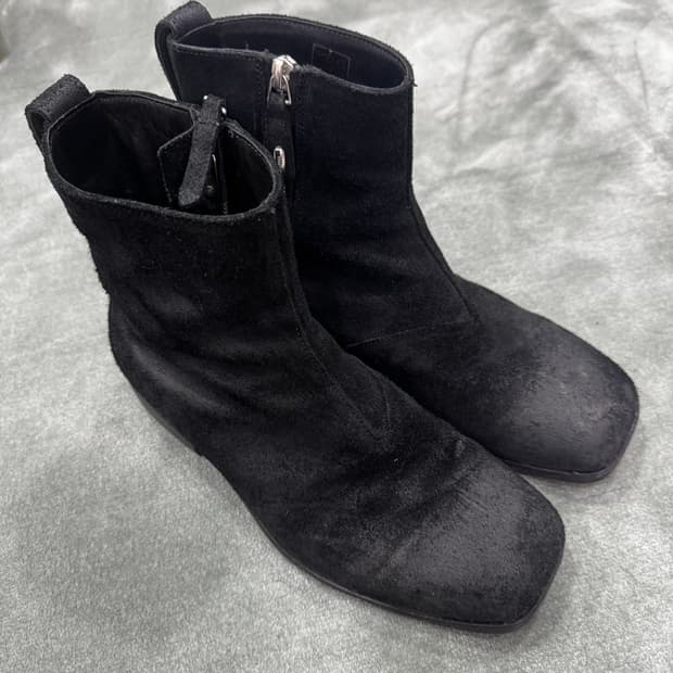 아워레가시 왁스드 스웨이드 부츠 40