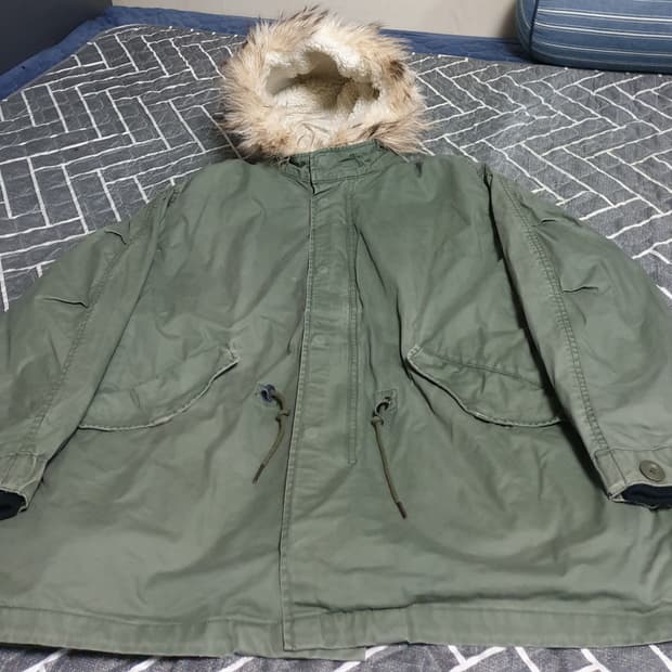 레플리카 프로젝트 폭스퍼 양털 야상 점퍼 (M)